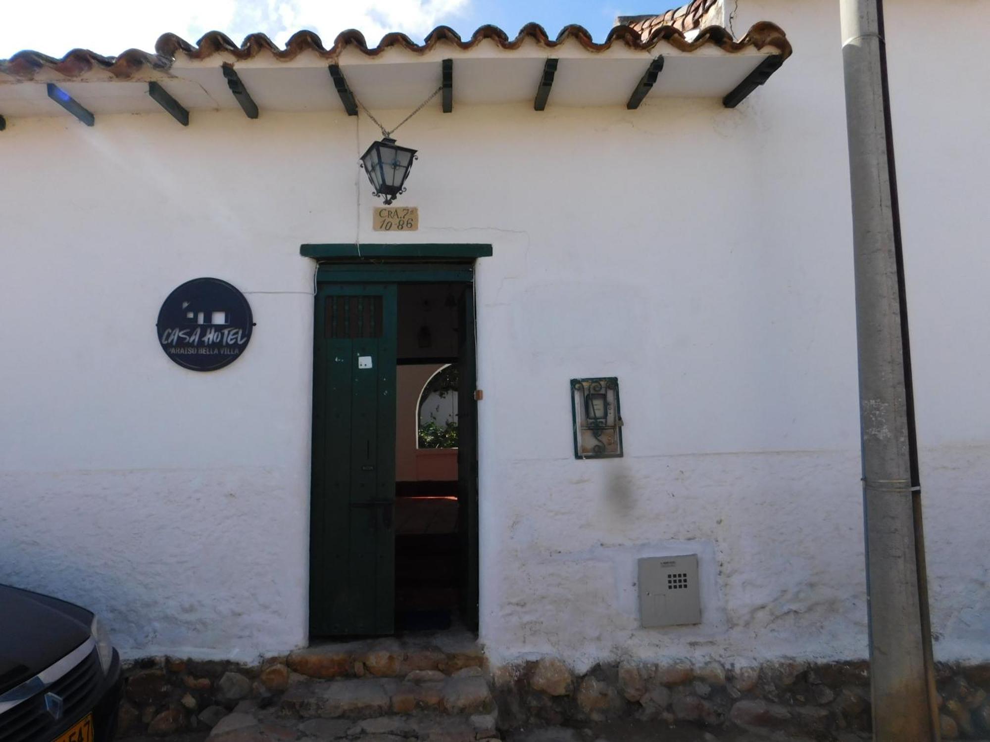 Casa Hotel Paraiso Bella Villa Villa de Leyva Exteriör bild